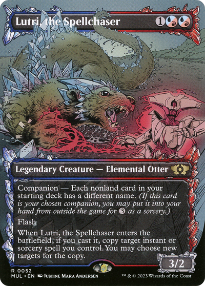 Lutri, the Spellchaser (MUL-052) - Multiverse Legends: (Showcase) (Borderless)