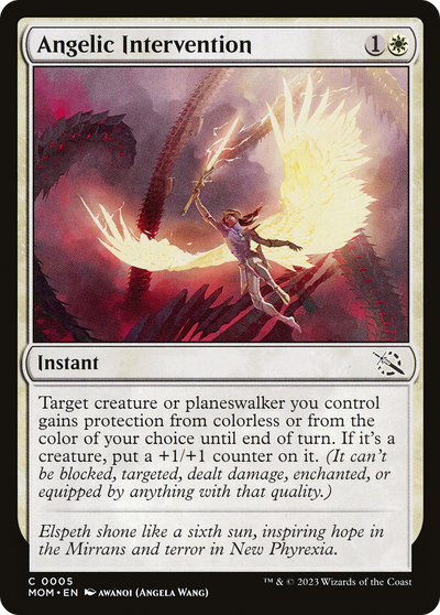 Angelic Intervention (5) (March of the Machine)