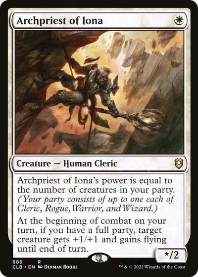 Archpriest of Iona (686) (Commander Legends: Battle for Baldur's Gate)