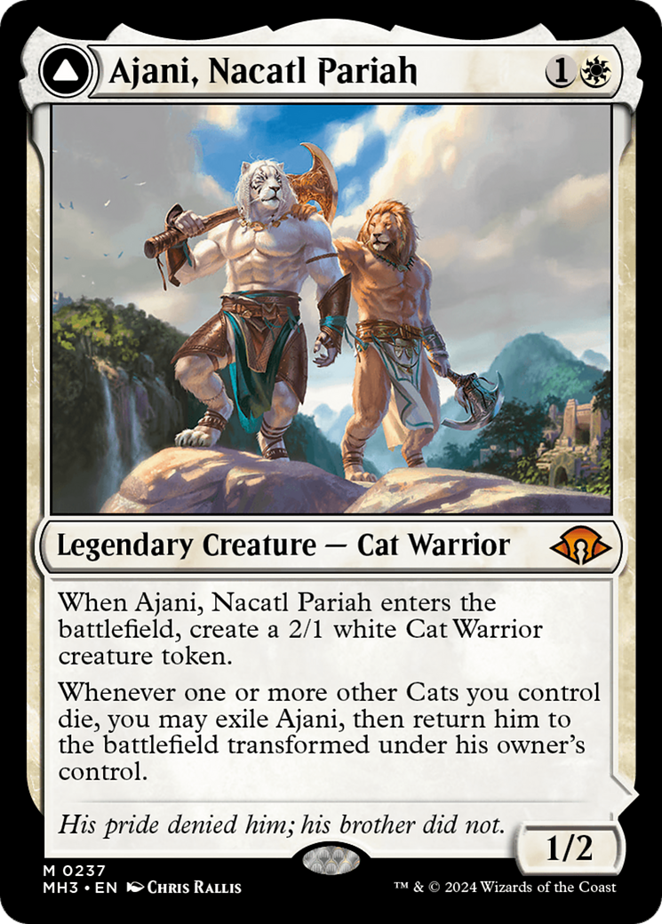 Ajani, Nacatl Pariah (237) (Modern Horizons 3)