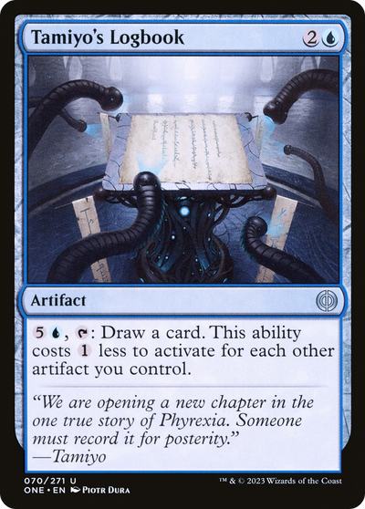 Tamiyo's Logbook (ONE-070) - Phyrexia: All Will Be One Foil