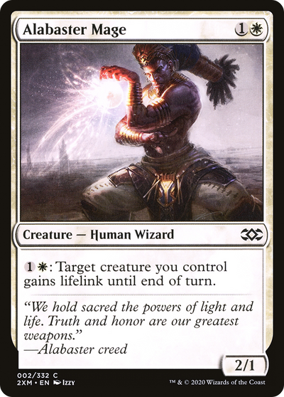 Alabaster Mage (2) (Double Masters)