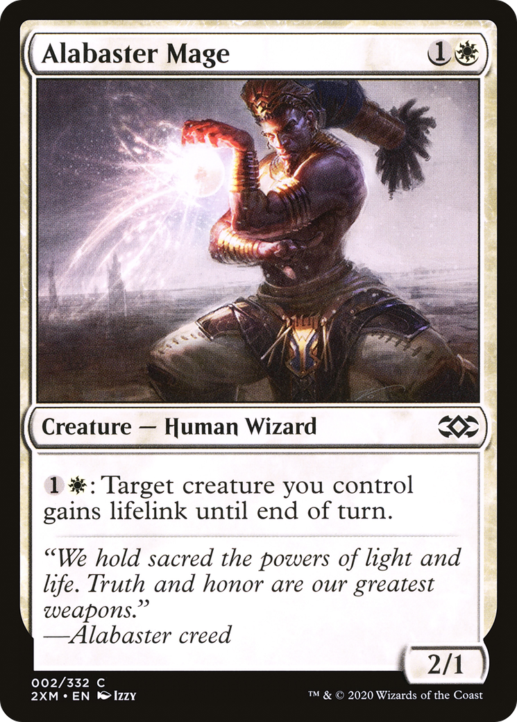 Alabaster Mage (2) (Double Masters)