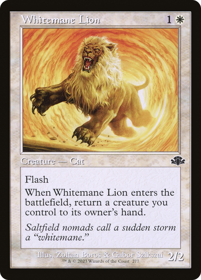 Whitemane Lion (DMR-277) - Dominaria Remastered
