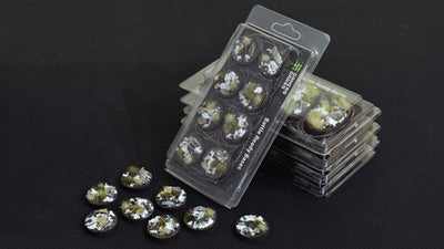 Battle Ready Bases: Winter Round 32mm (x8)