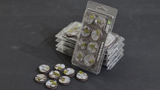 Battle Ready Bases: Temple Round 32mm (x8)