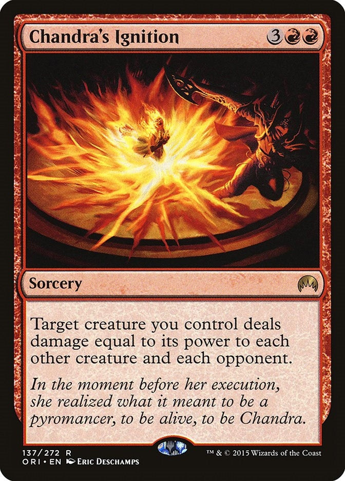 Chandra's Ignition (137) (Magic Origins)