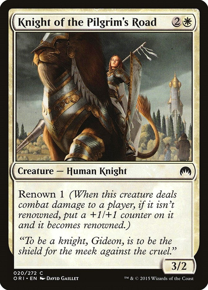 Knight of the Pilgrim's Road (20) (Magic Origins)