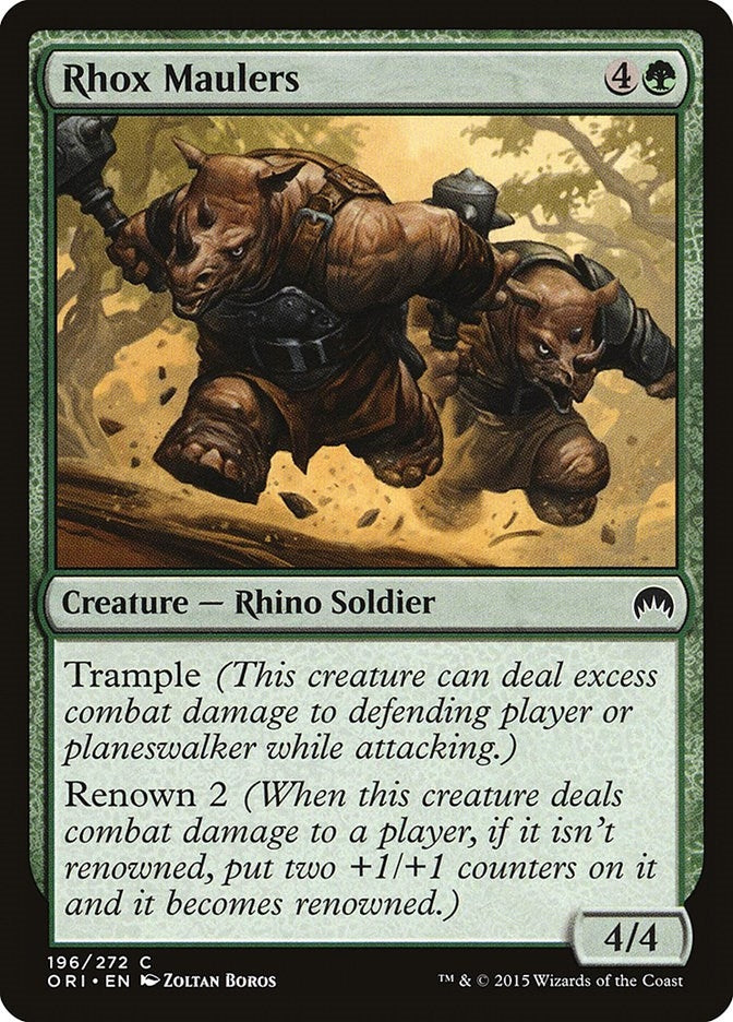 Rhox Maulers (196) (Magic Origins)