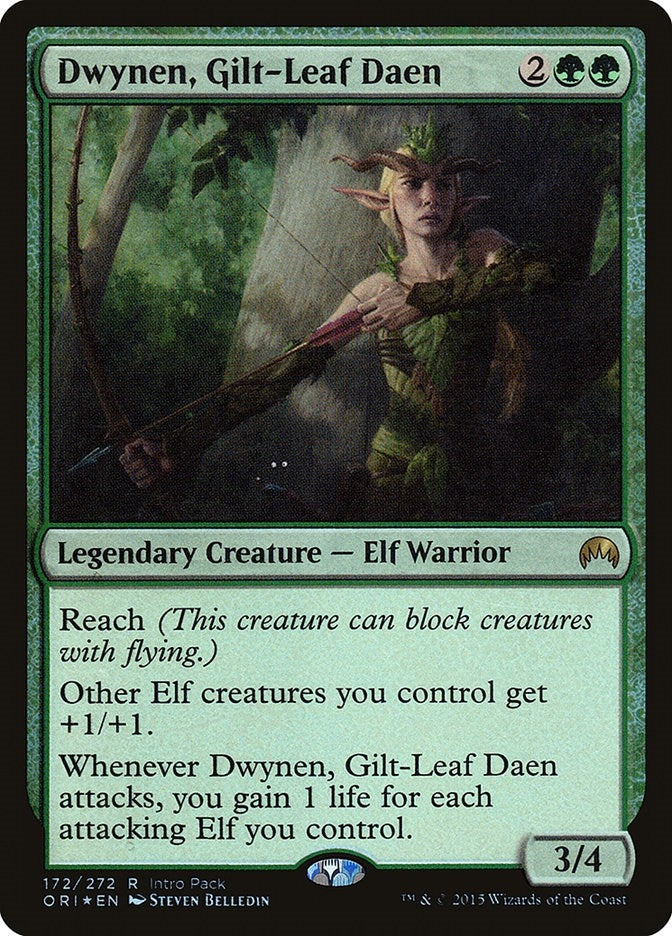 Dwynen, Gilt-Leaf Daen (172) (Unique and Miscellaneous Promos)