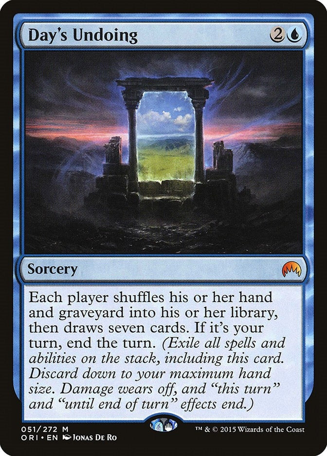 Day's Undoing (51) (Magic Origins)