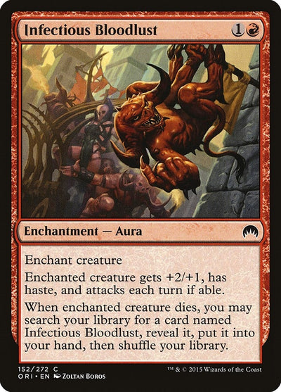 Infectious Bloodlust (152) (Magic Origins)