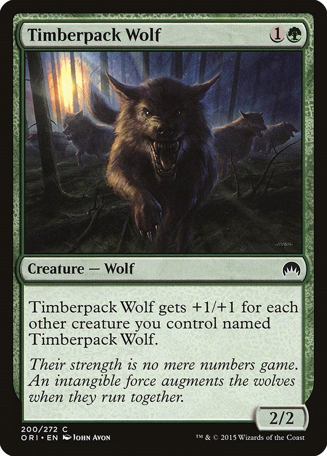 Timberpack Wolf (200) (Magic Origins)