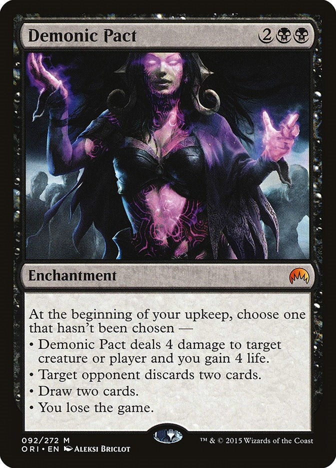 Demonic Pact (92) (Magic Origins)