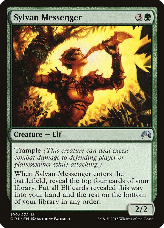 Sylvan Messenger (199) (Magic Origins)