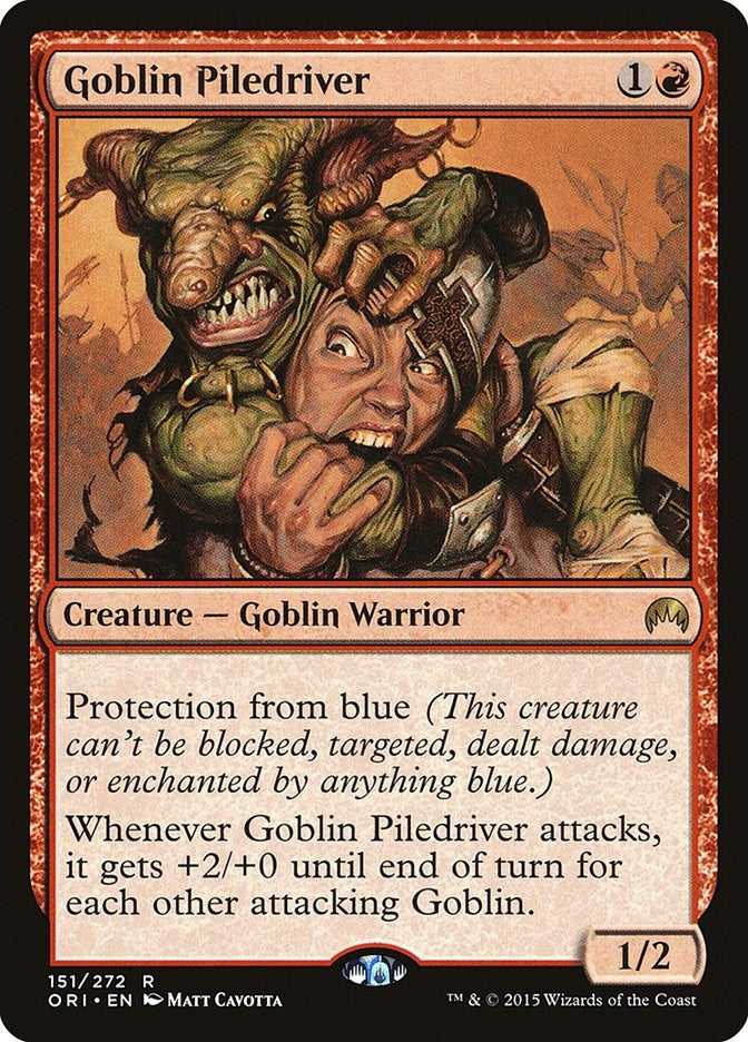 Goblin Piledriver (151) (Magic Origins)