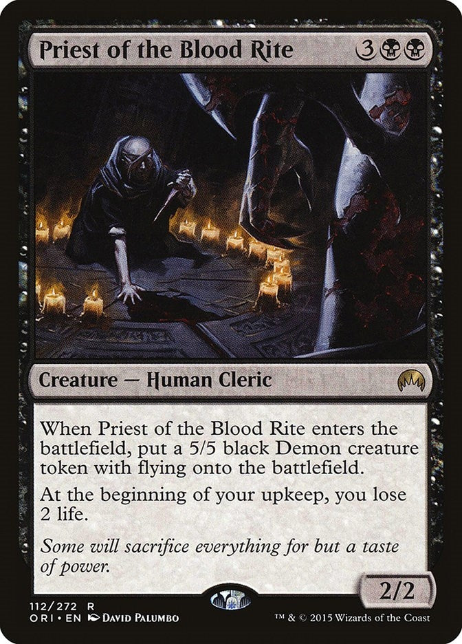 Priest of the Blood Rite (112) (Magic Origins)