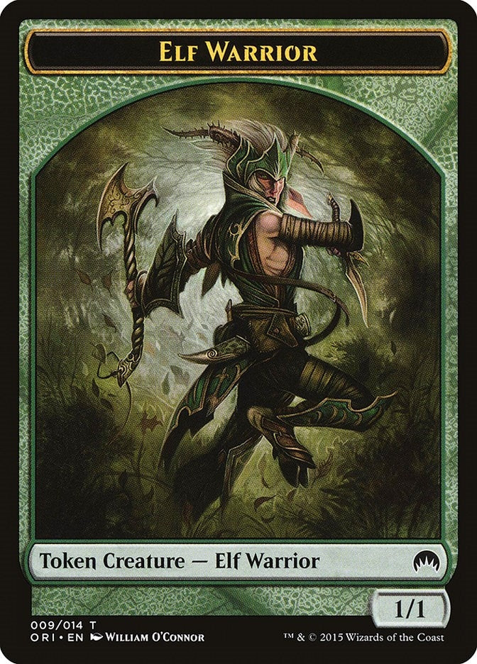 Elf Warrior Token (9) (Magic Origins)