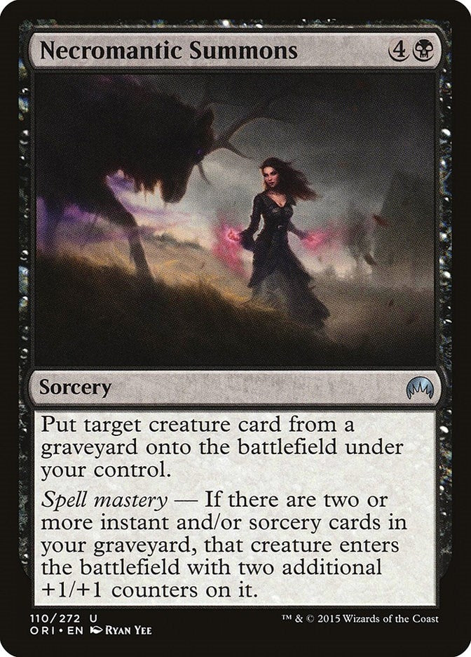 Necromantic Summons (110) (Magic Origins)