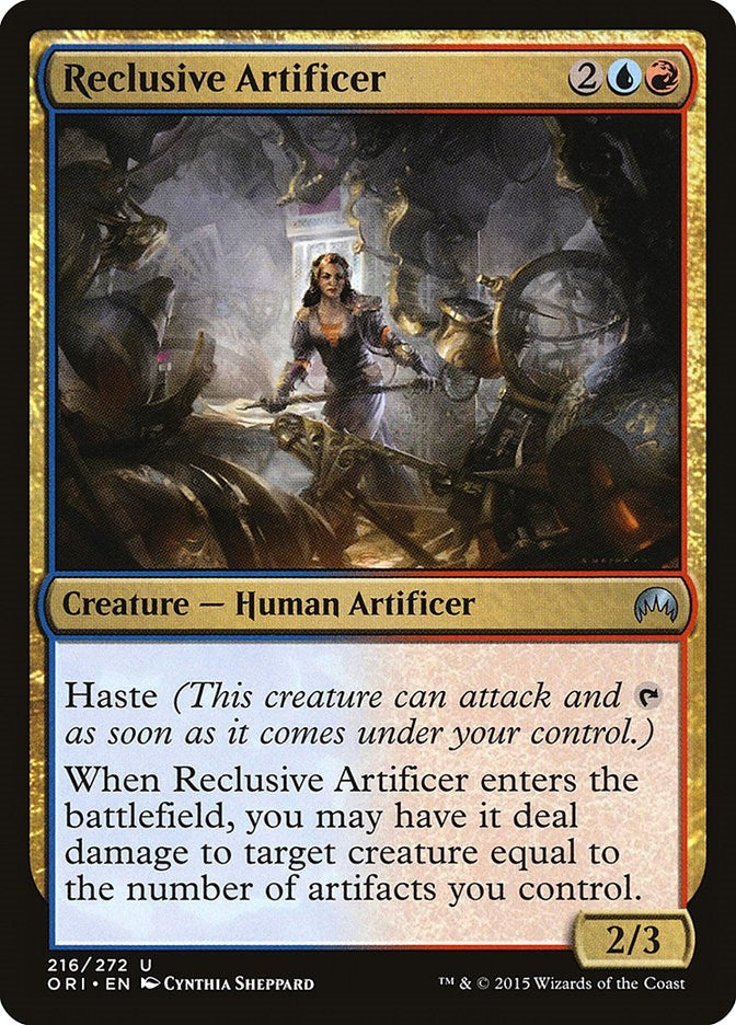 Reclusive Artificer (216) (Magic Origins)