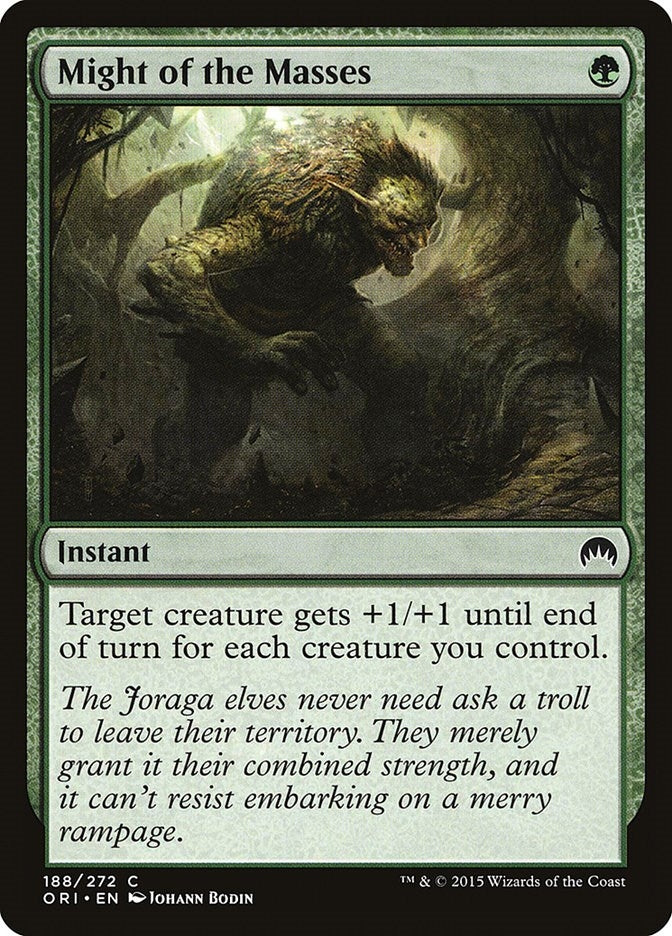 Might of the Masses (188) (Magic Origins)