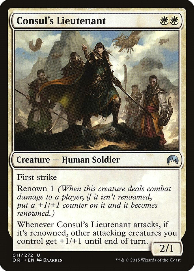 Consul's Lieutenant (11) (Magic Origins)