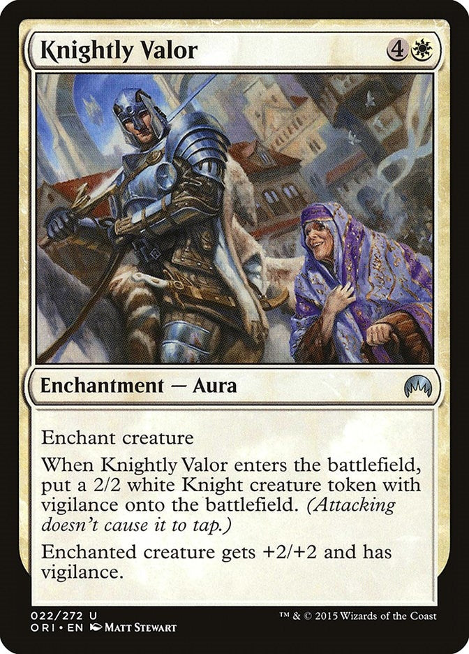 Knightly Valor (22) (Magic Origins)