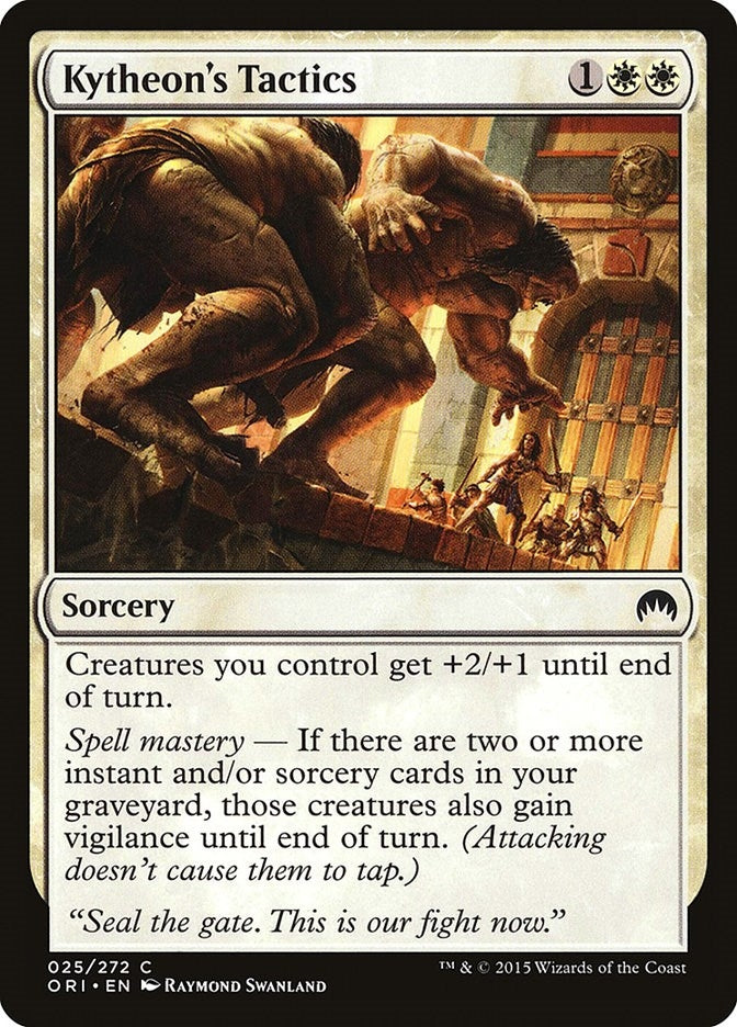 Kytheon's Tactics (25) (Magic Origins)