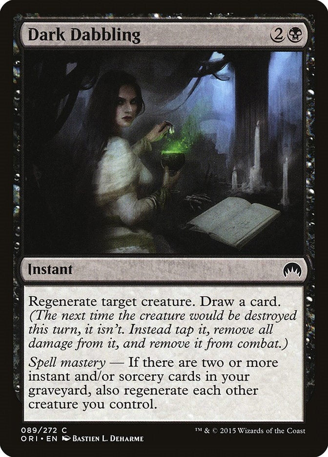 Dark Dabbling (89) (Magic Origins)