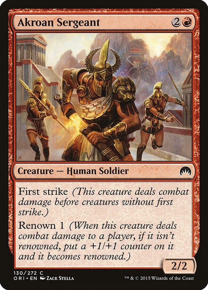 Akroan Sergeant (130) (Magic Origins)