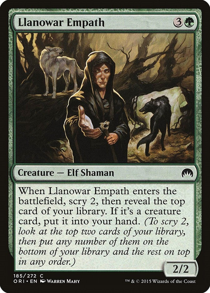 Llanowar Empath (185) (Magic Origins)