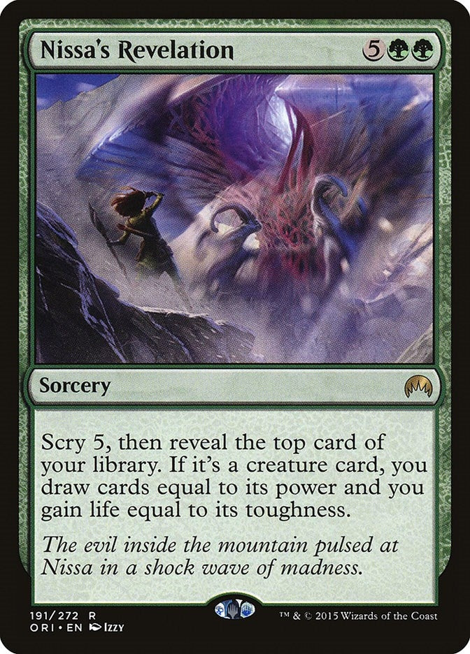 Nissa's Revelation (191) (Magic Origins)