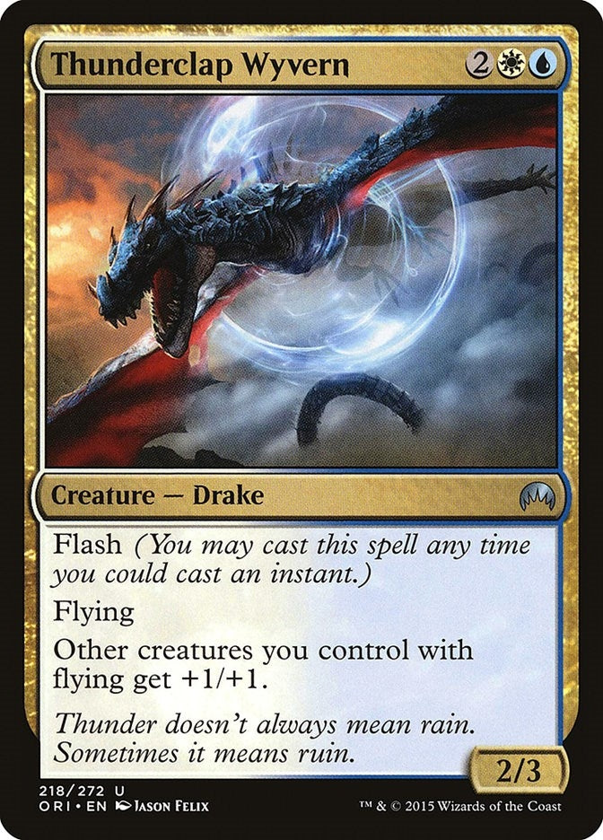 Thunderclap Wyvern (218) (Magic Origins)