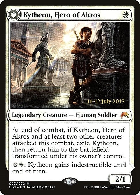 Kytheon, Hero of Akros (23) (Prerelease Cards)