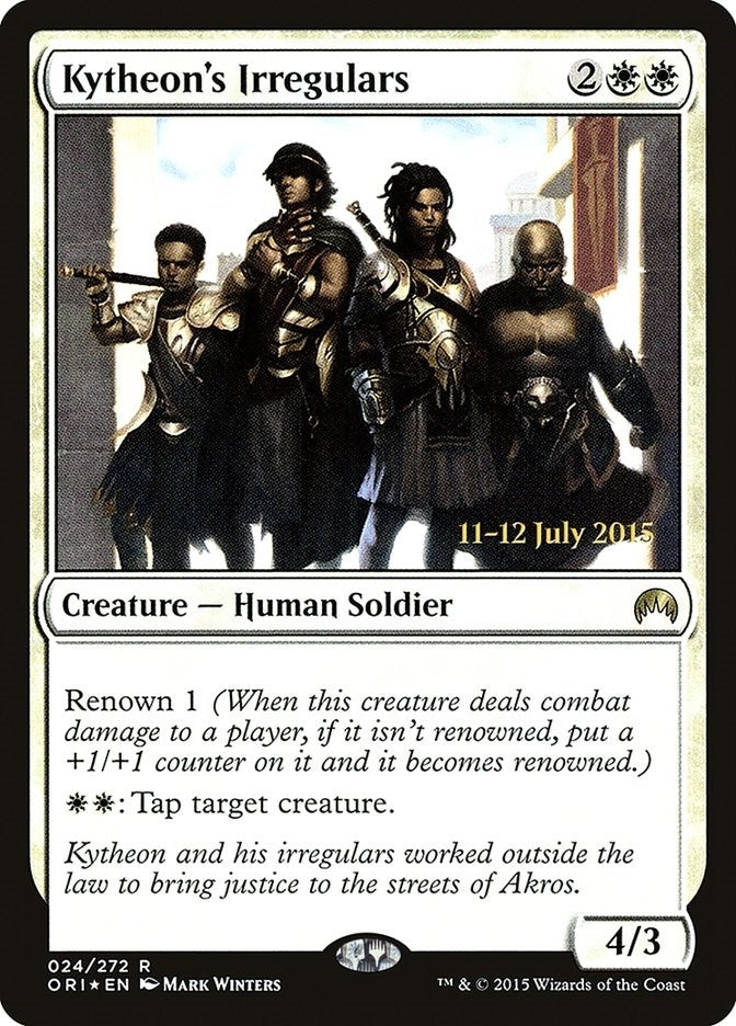 Kytheon's Irregulars (24) (Prerelease Cards)