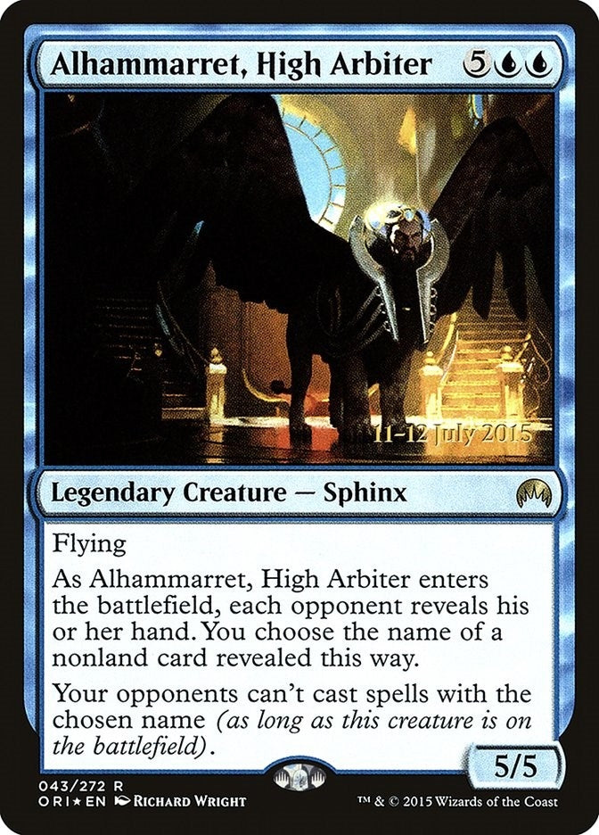 Alhammarret, High Arbiter (43) (Prerelease Cards)