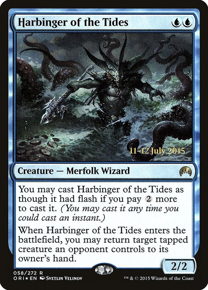 Harbinger of the Tides (58) (Prerelease Cards)