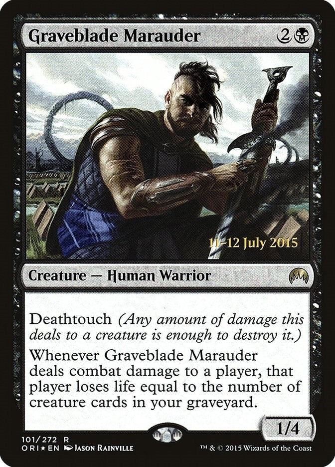 Graveblade Marauder (101) (Prerelease Cards)