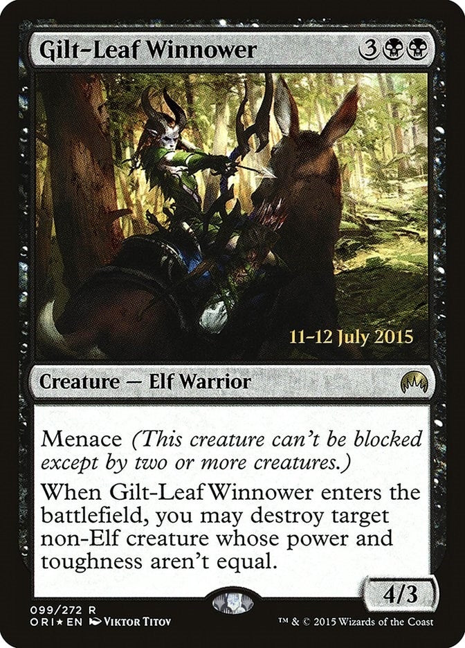 Gilt-Leaf Winnower (99) (Prerelease Cards)