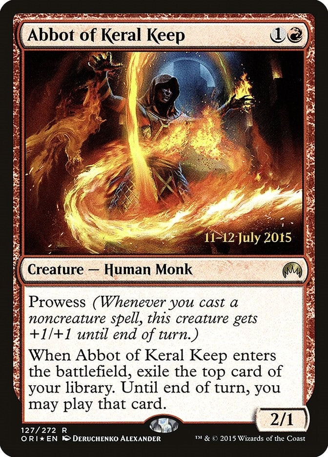 Abbot of Keral Keep (127) (Prerelease Cards)