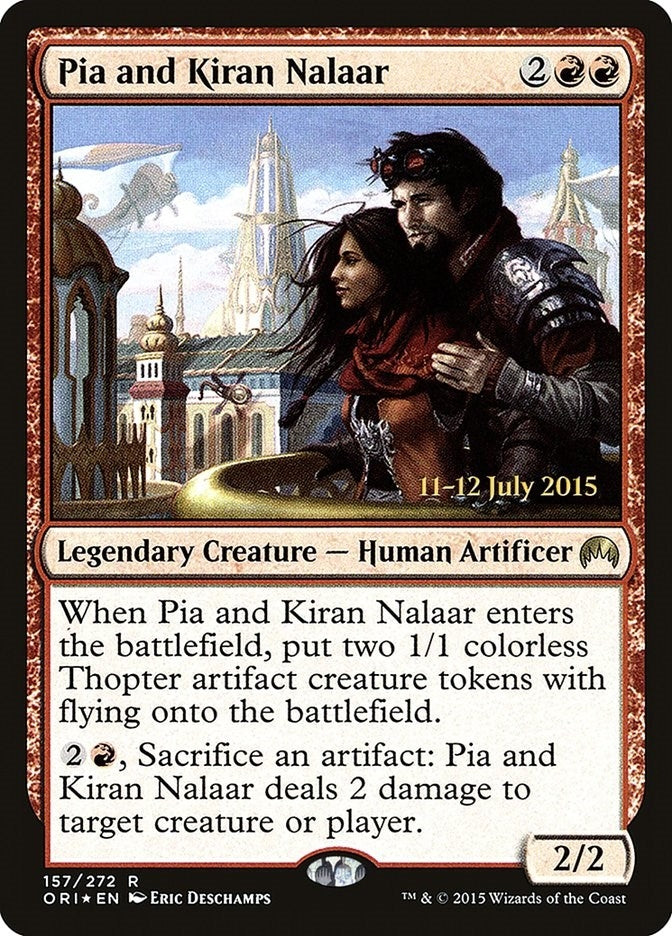 Pia and Kiran Nalaar (157) (Prerelease Cards)