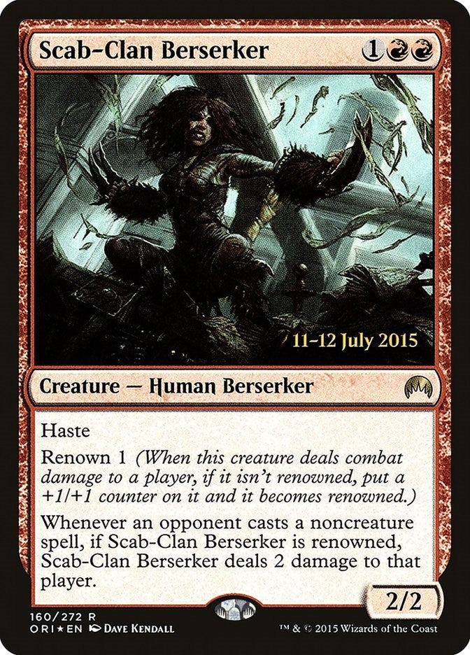 Scab-Clan Berserker (160) (Prerelease Cards)