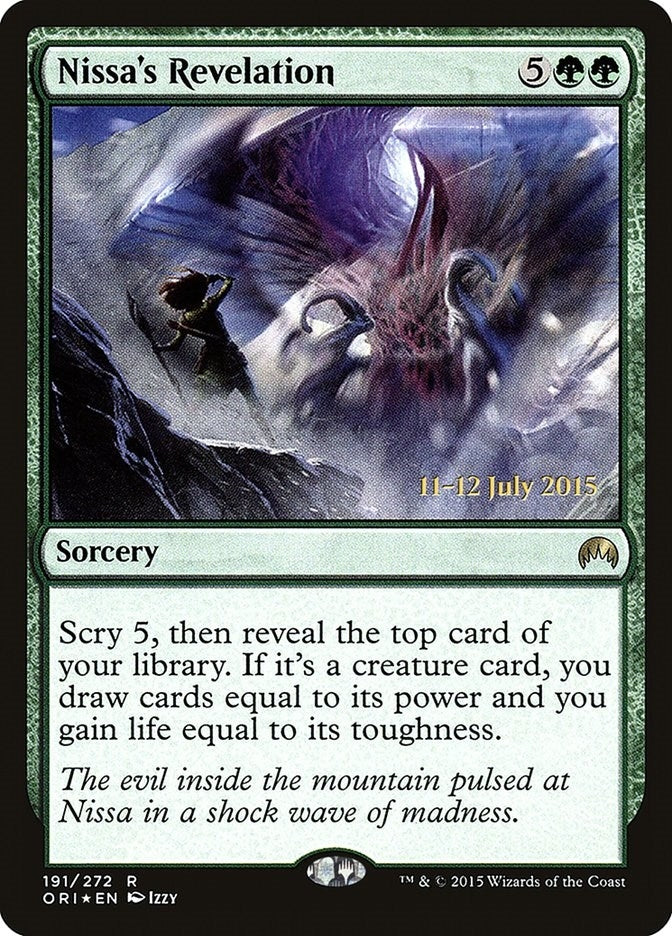 Nissa's Revelation (191) (Prerelease Cards)