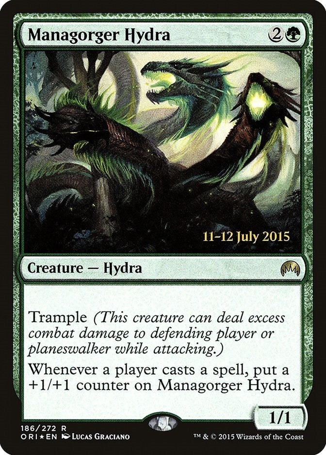 Managorger Hydra (186) (Prerelease Cards)