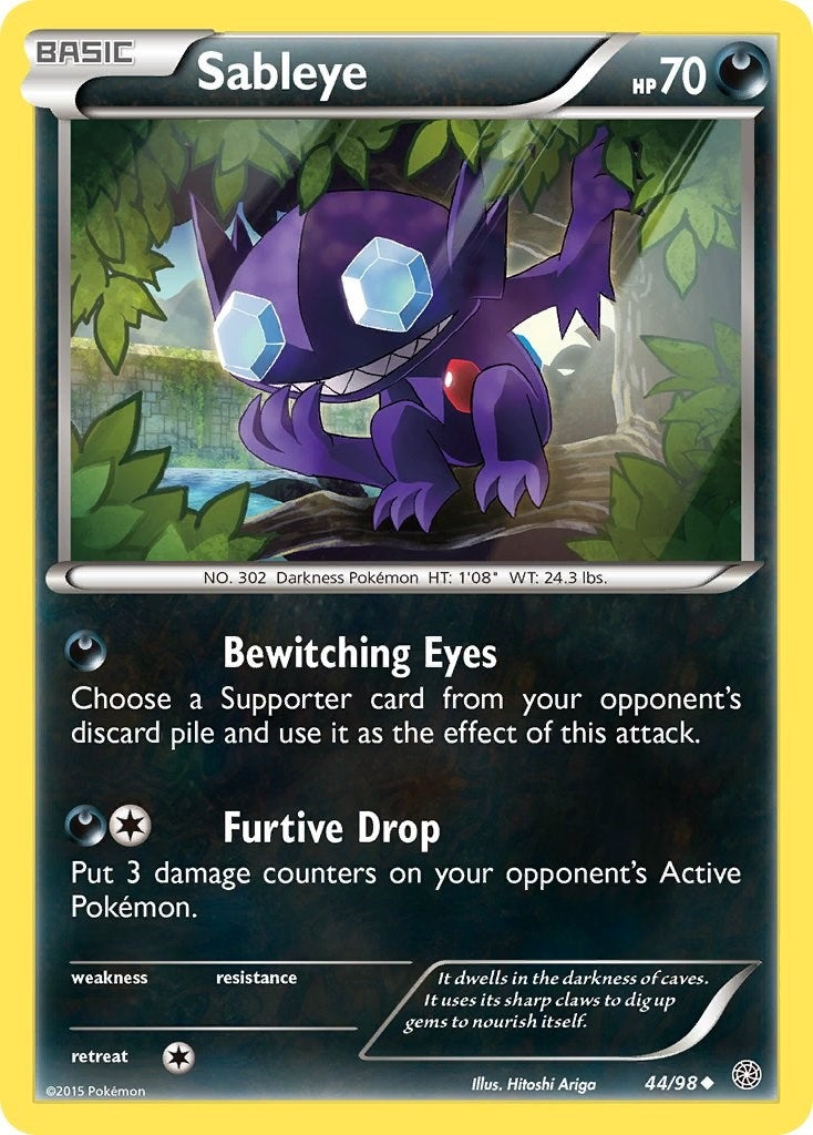Image for Sableye (44/98) (XY - Ancient Origins) - Pokemon