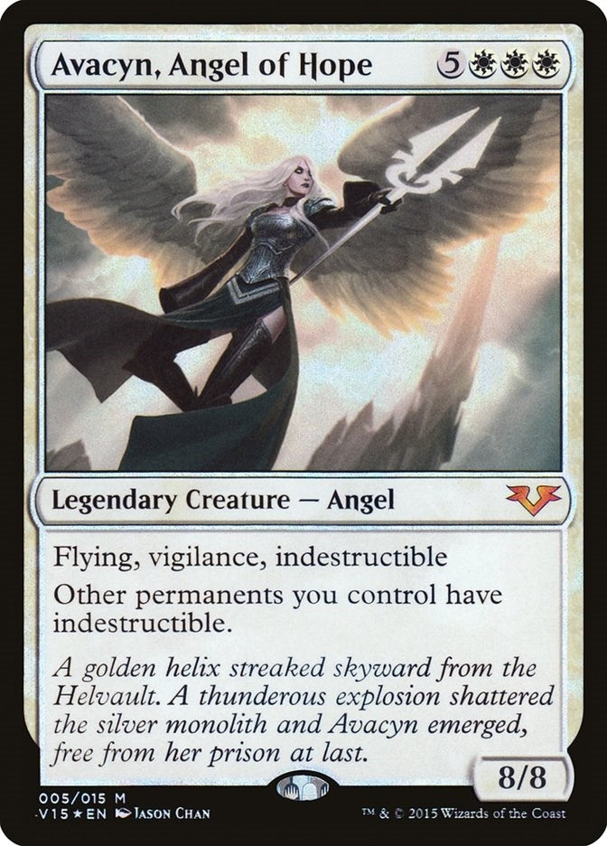 Avacyn, Angel of Hope (5) (From the Vault: Angels)