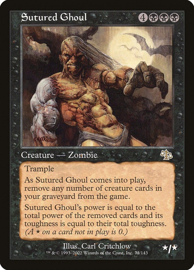 Sutured Ghoul (73) (Judgment)