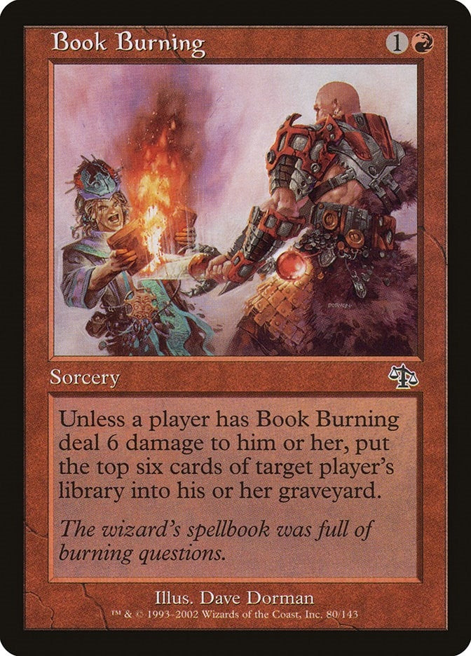 Book Burning (80) (Judgment)