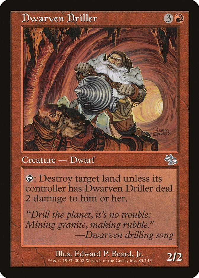 Dwarven Driller (85) (Judgment)