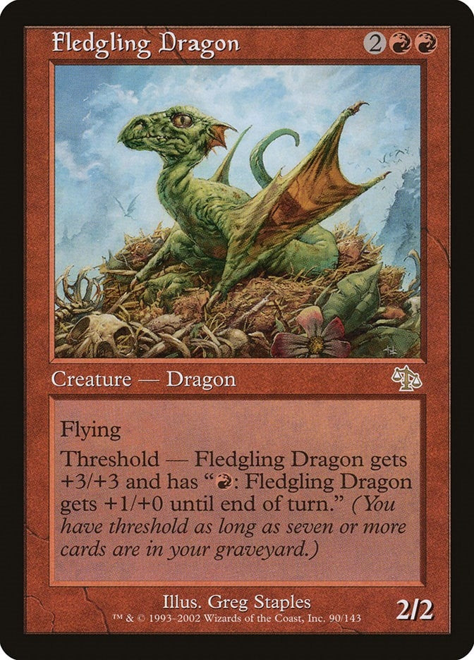 Fledgling Dragon (90) (Judgment)
